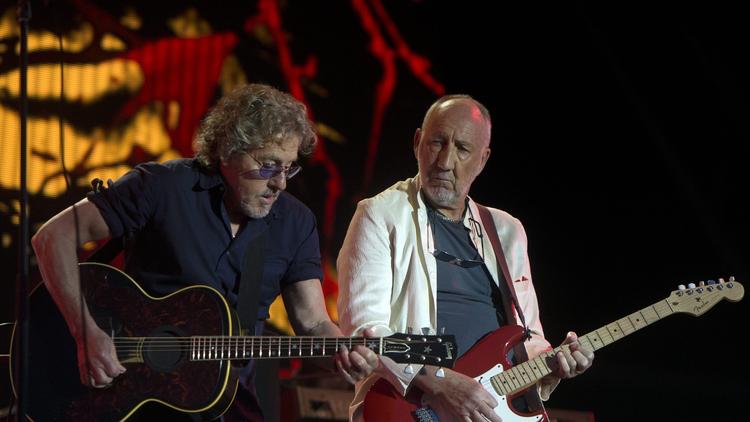 The Who's Roger Daltrey and Pete Townshend