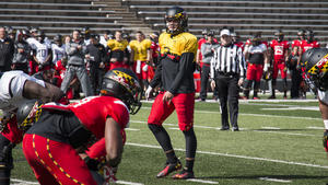Terps' Shane Cockerille on transition to fullback: 'I just wanted to contribute'