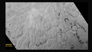 New Horizons data suggests mountains of nitrogen ice on Pluto have evaporated