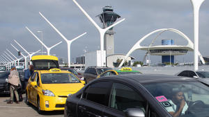 Six council members question plan to let Uber, Lyft pick up at LAX