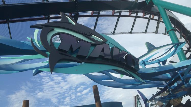 Pictures: Mako roller coaster at SeaWorld Orlando