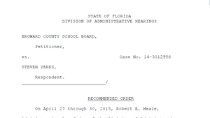 Read the judge's decision on Steven Yerks