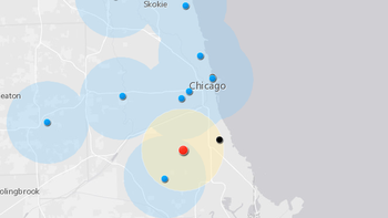 Map: Chicago's trauma centers, including University of Chicago location