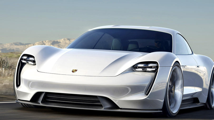 Porsche electric concept car