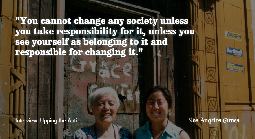 Grace Lee Boggs, Human Rights Advocate for 7 Decades, Dies at 100 - The New  York Times