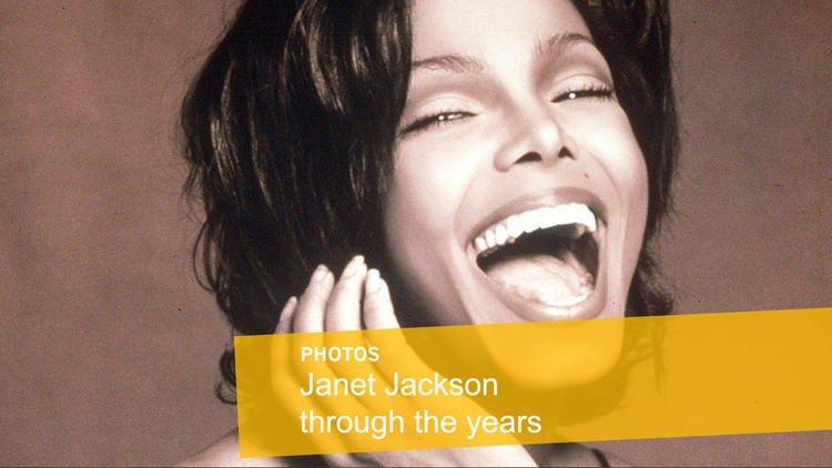 Janet Jackson through the years