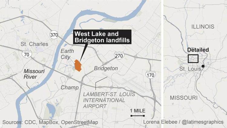 Officials squabble as underground fire burns near radioactive waste dump in St. Louis area 750x422