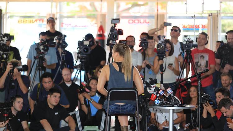 EN FOTOS: Un día de prensa con Ronda Rousey