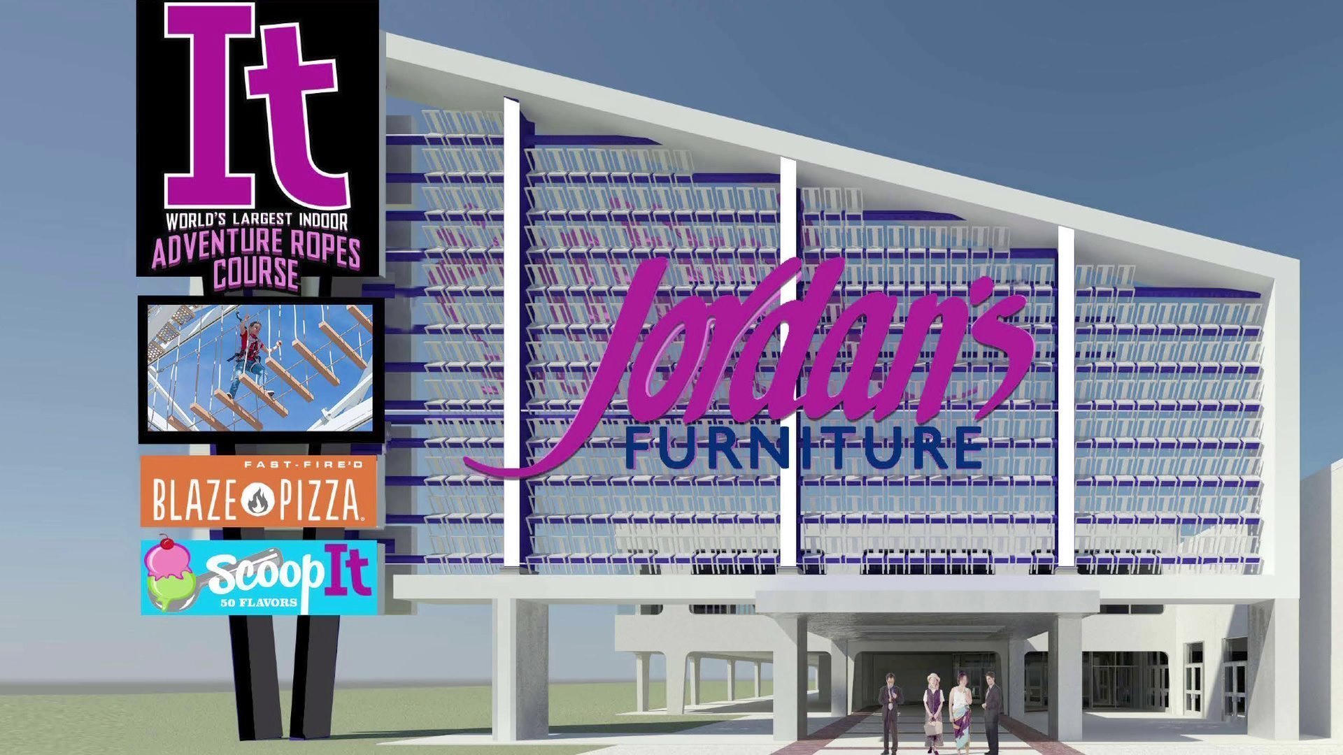 New Jordans Furniture Store To Feature Ropes Course Hartford