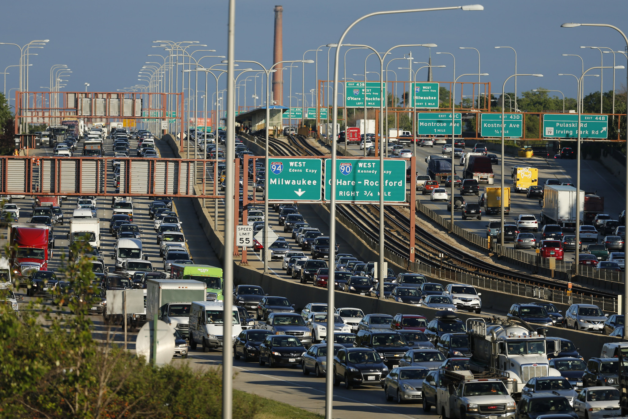 Kennedy Expressway Tops New List Of Nations Most Congested Highways