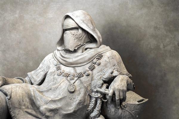 French Artist Manipulates Statues To Create 'Star Wars'...