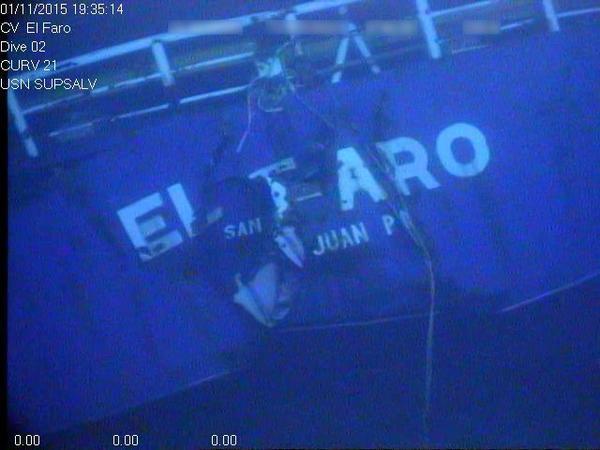 NTSB <strong>Releases</strong> Photos Showing El Faro In Final Resting P...