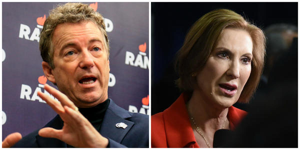 Rand Paul To Skip GOP Debate After He, Carly Fiorina Cu...