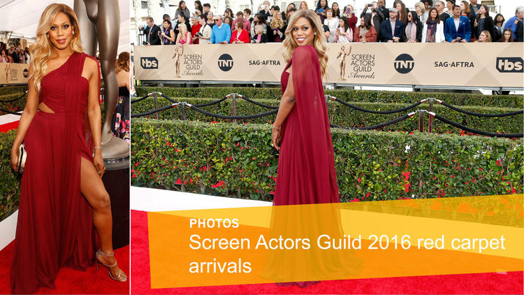 Step onto the red carpet at the 2016 SAG Awards