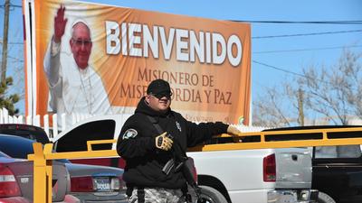 Former murder capital of Mexico presents sunnier image for pope