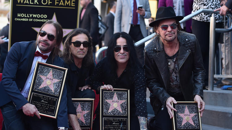 Mana Honored With Star On The Hollywood Walk Of Fame
