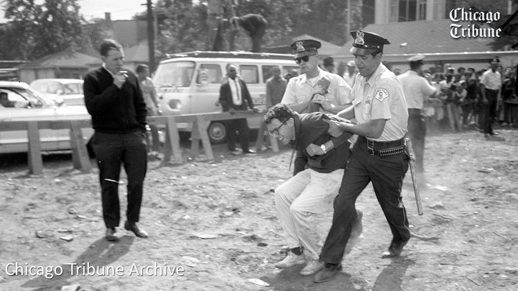Protesting school segregation in 1963