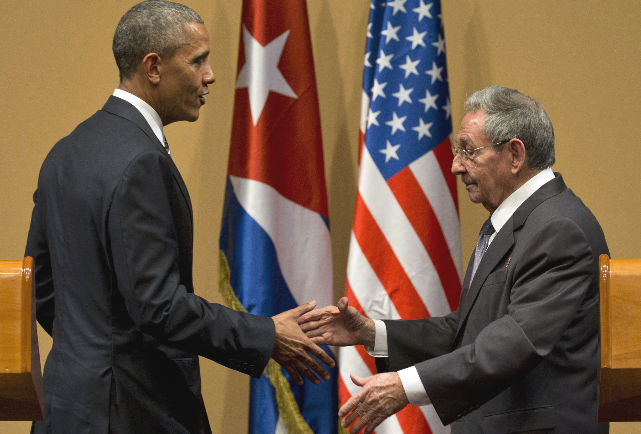 Obama And Castro Side By Side Both Speak Of Human Rights But Sound