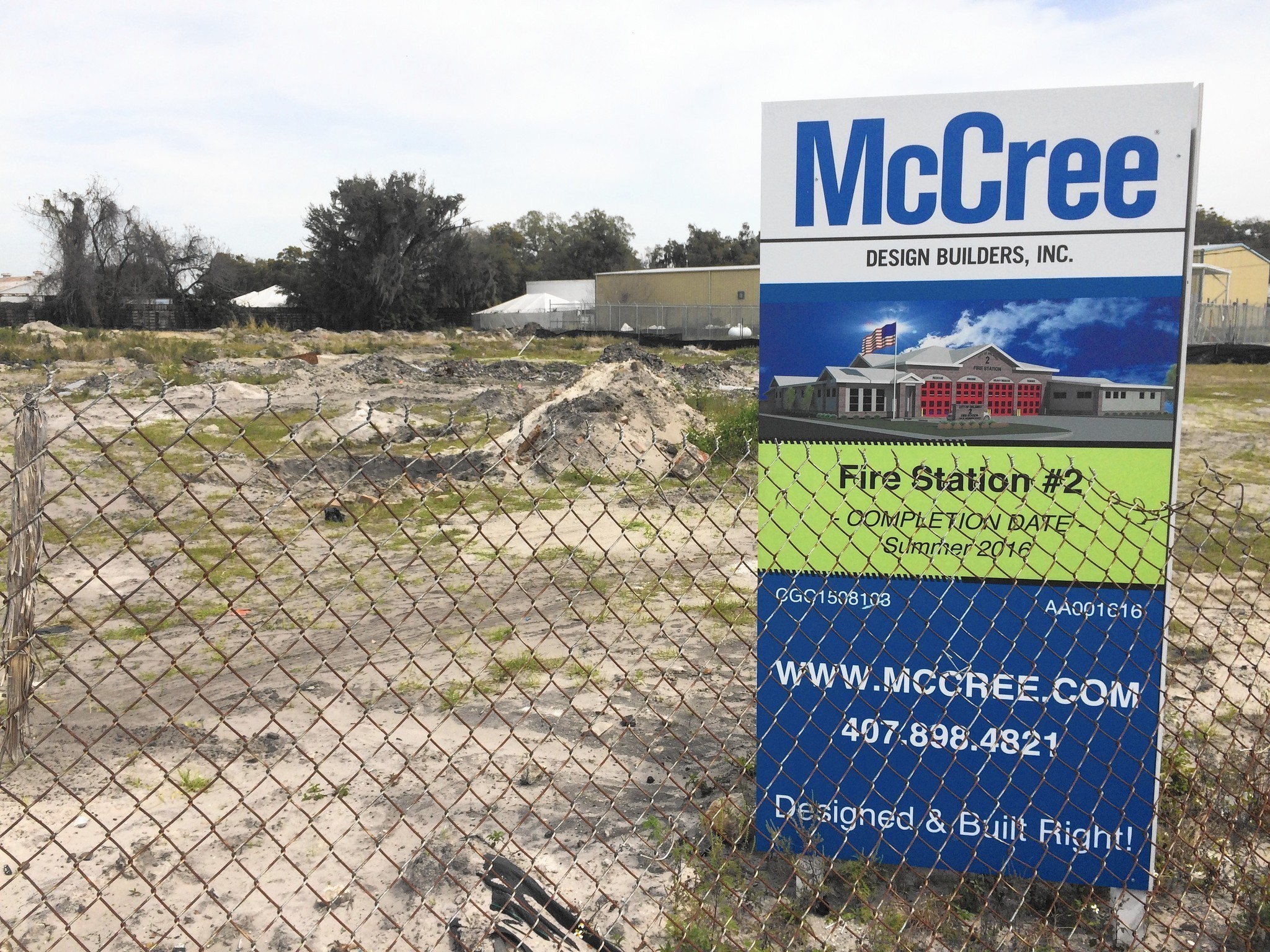 2M Cleanup Set For Parramore Fire Station Site Orlando Sentinel