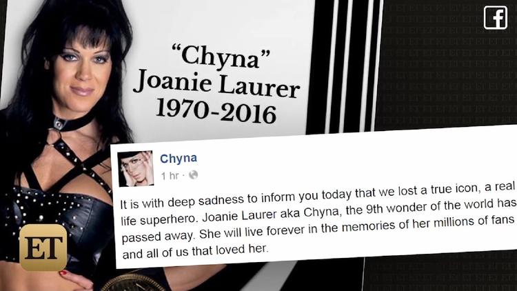 Former pro wrestler Chyna dead at 46