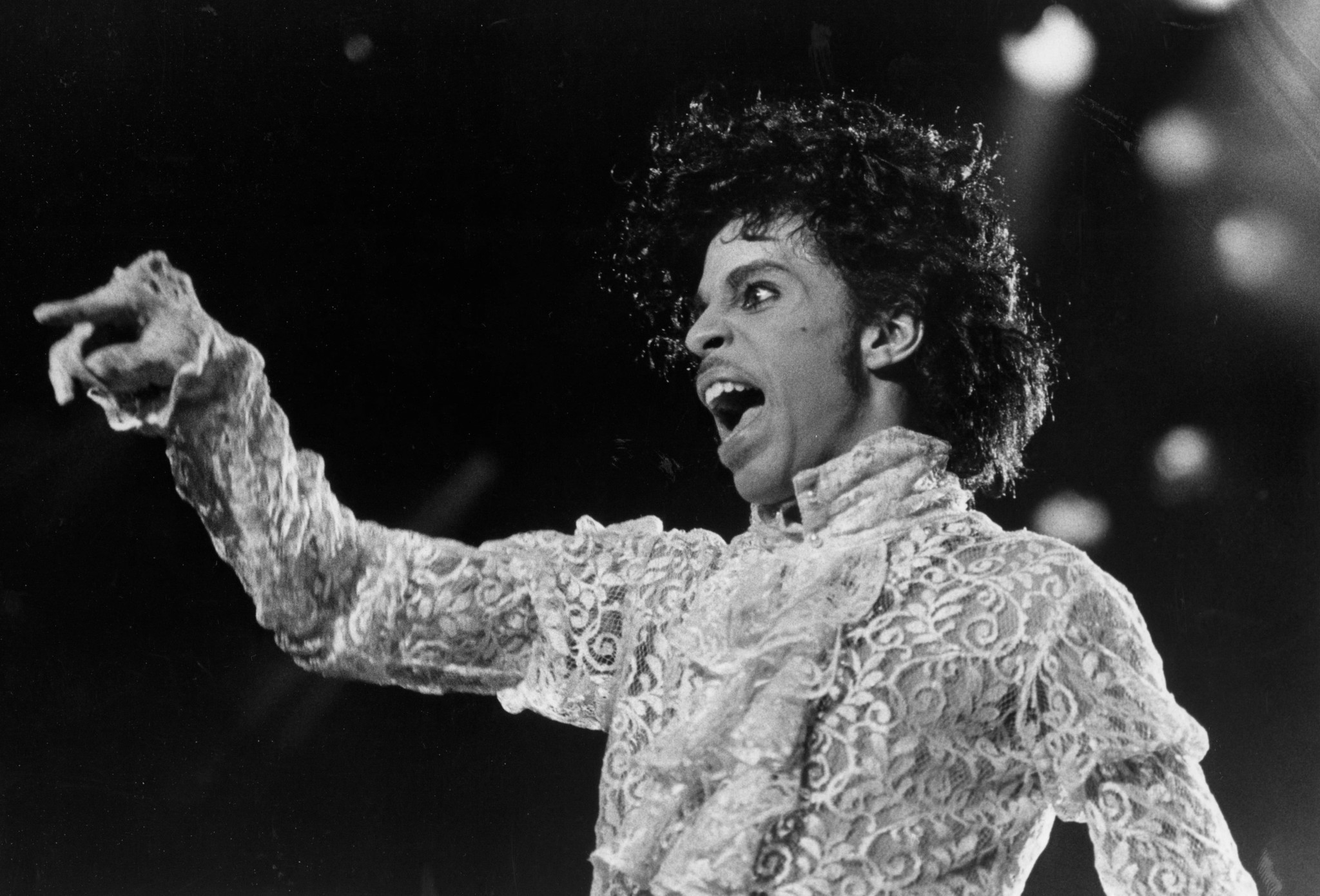 Image result for prince on tour 1985