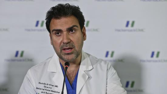 Dr. Abdulla Al-Khan, the doctor who delivered the second known case of a baby born with Zika-related birth defects in the U.S.