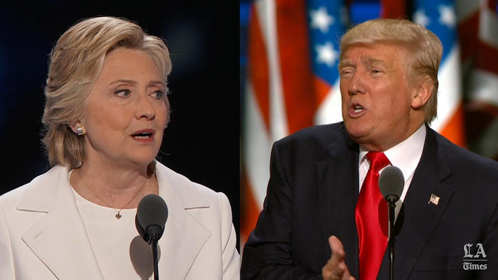The ultimate side-by-side convention comparison of Clinton and Trump on the issues