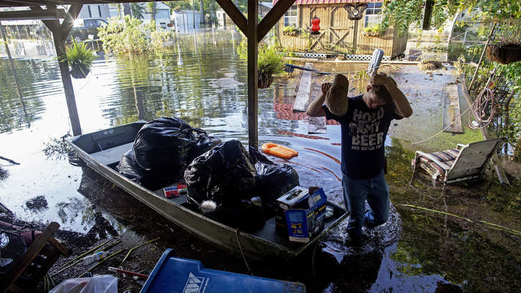 Historic flooding in Louisiana