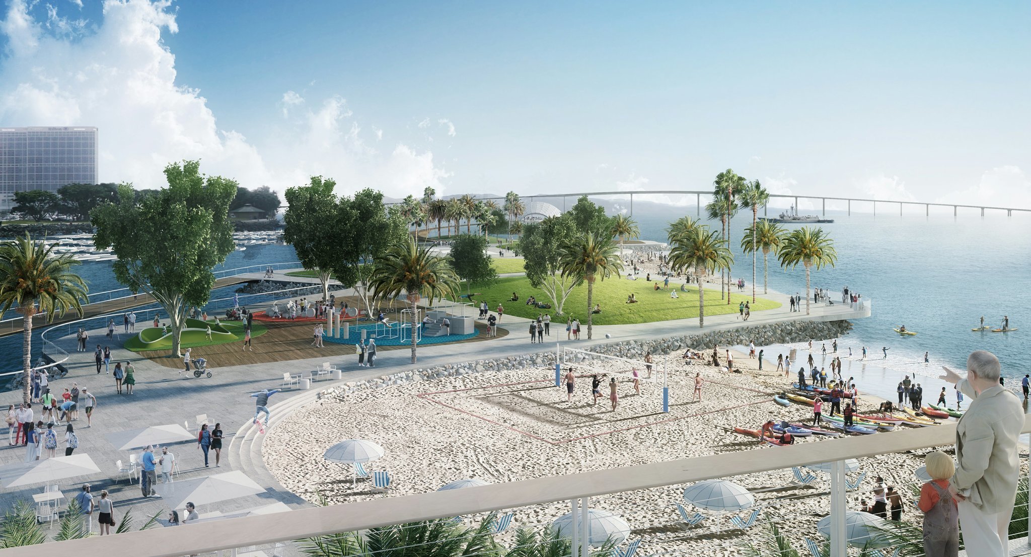 BIG Proposals For Downtown San Diego's Seaport Village