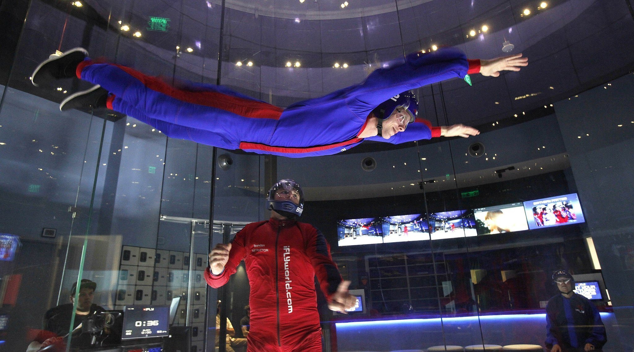 Test driving iFLY San Diego indoor skydiving The San Diego UnionTribune