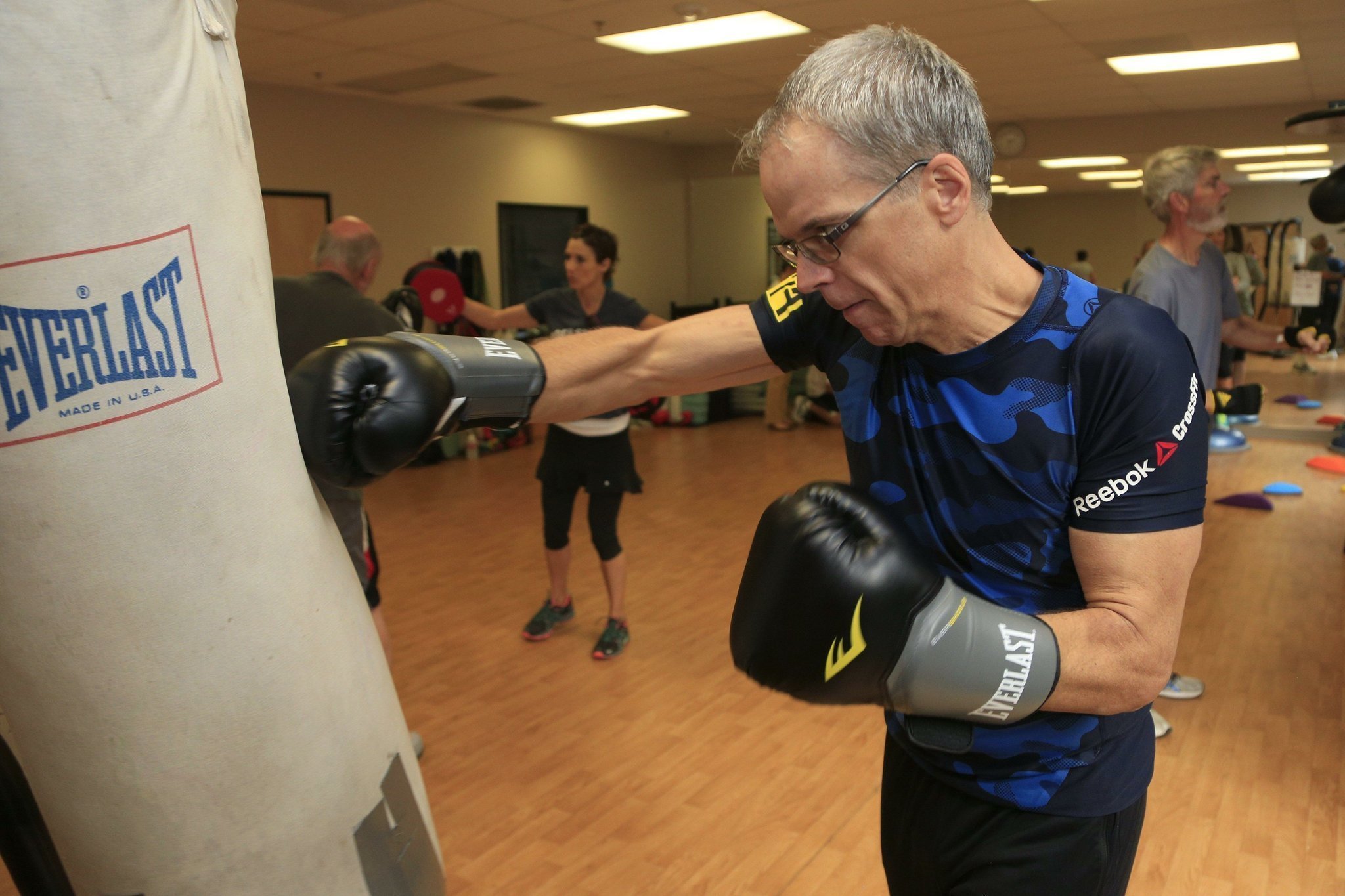 Boxing class stops Parkinson’s in its tracks - The San Diego Union-Tribune