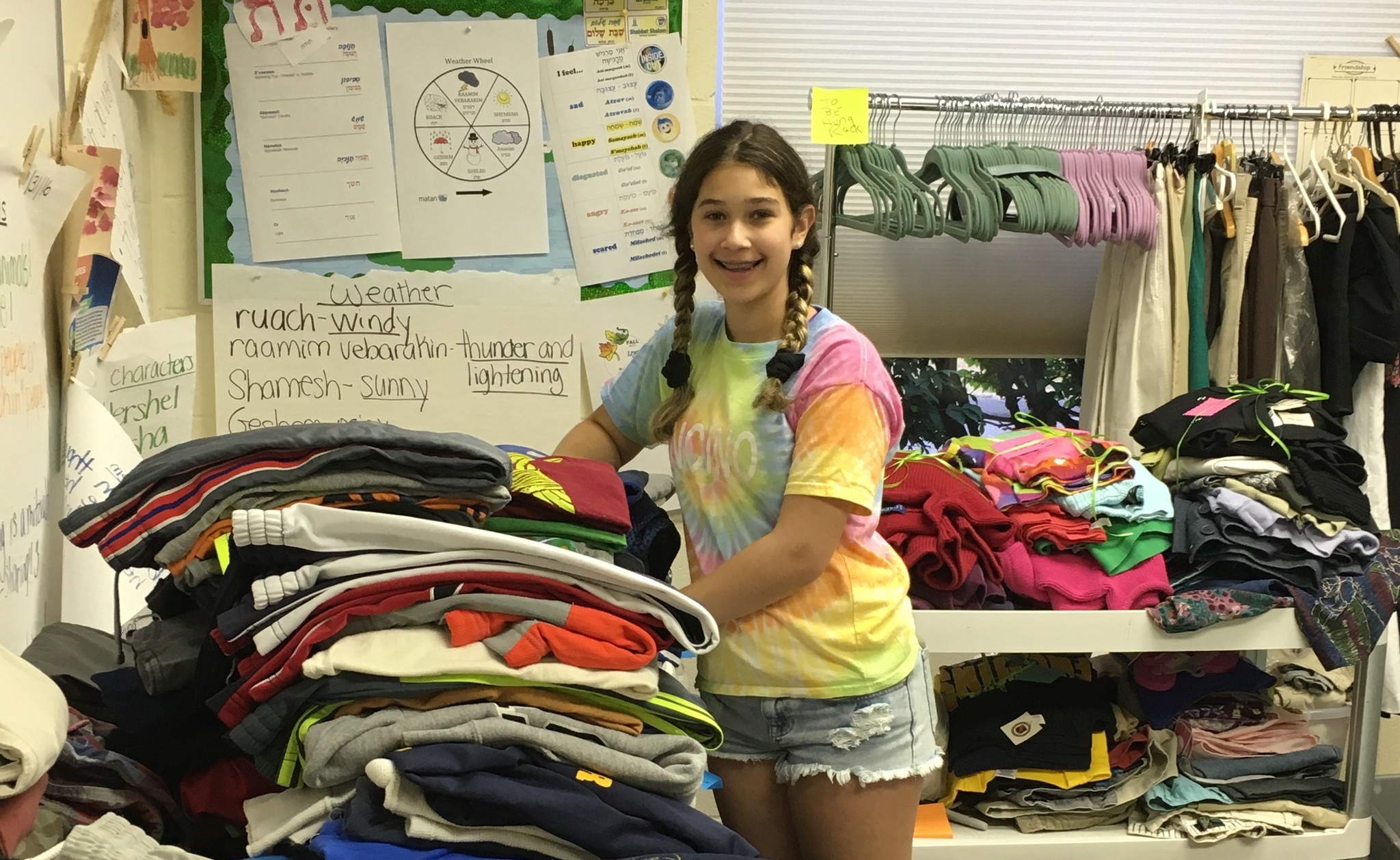 West Hartford Teen Flips For Jewish Family Service’s Tara’s Closet