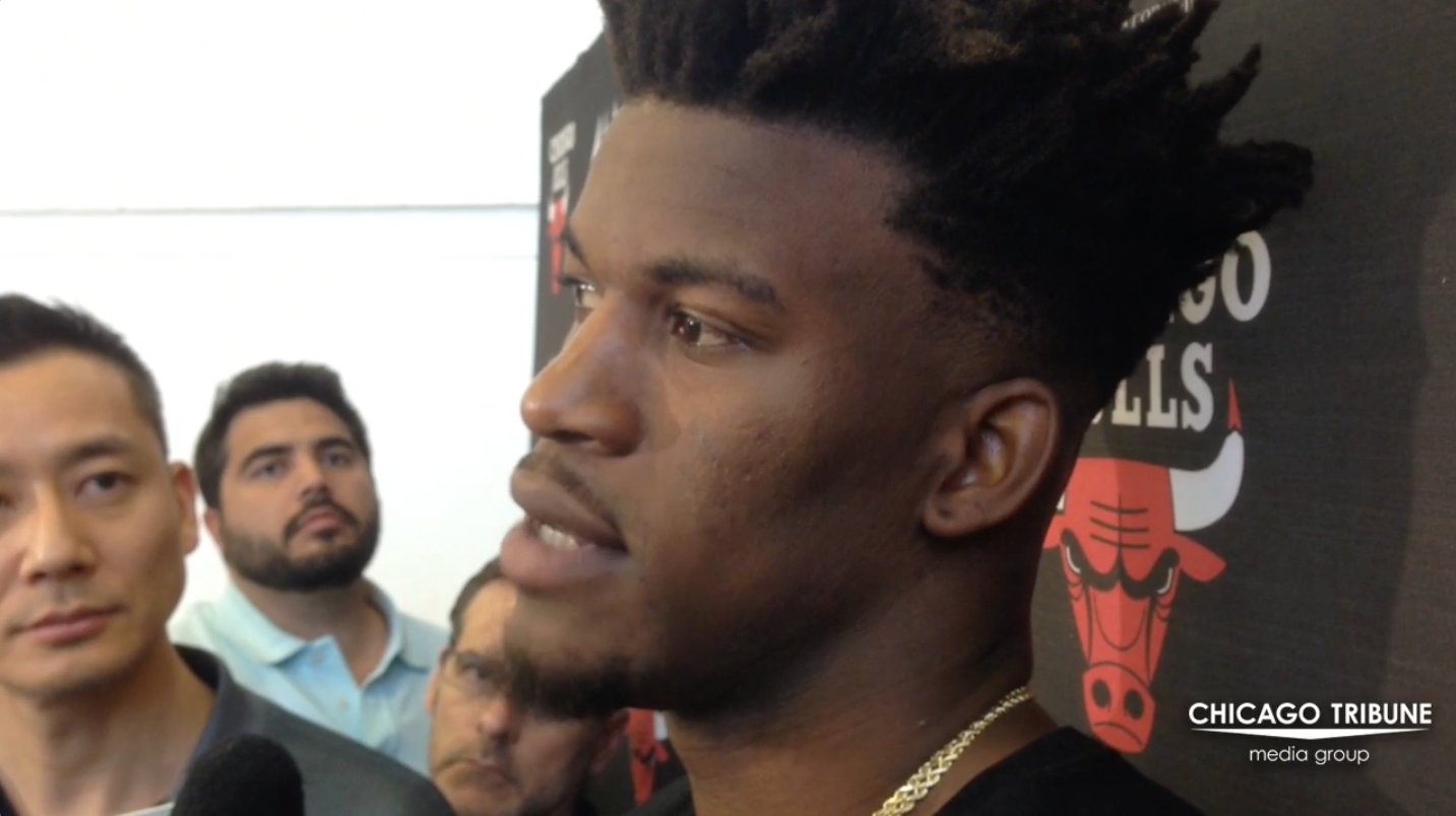 Jimmy Butler on first practice with Dwyane Wade, Rajon Rondo