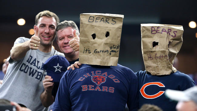 Image result for picture of the chicago bears after a loss