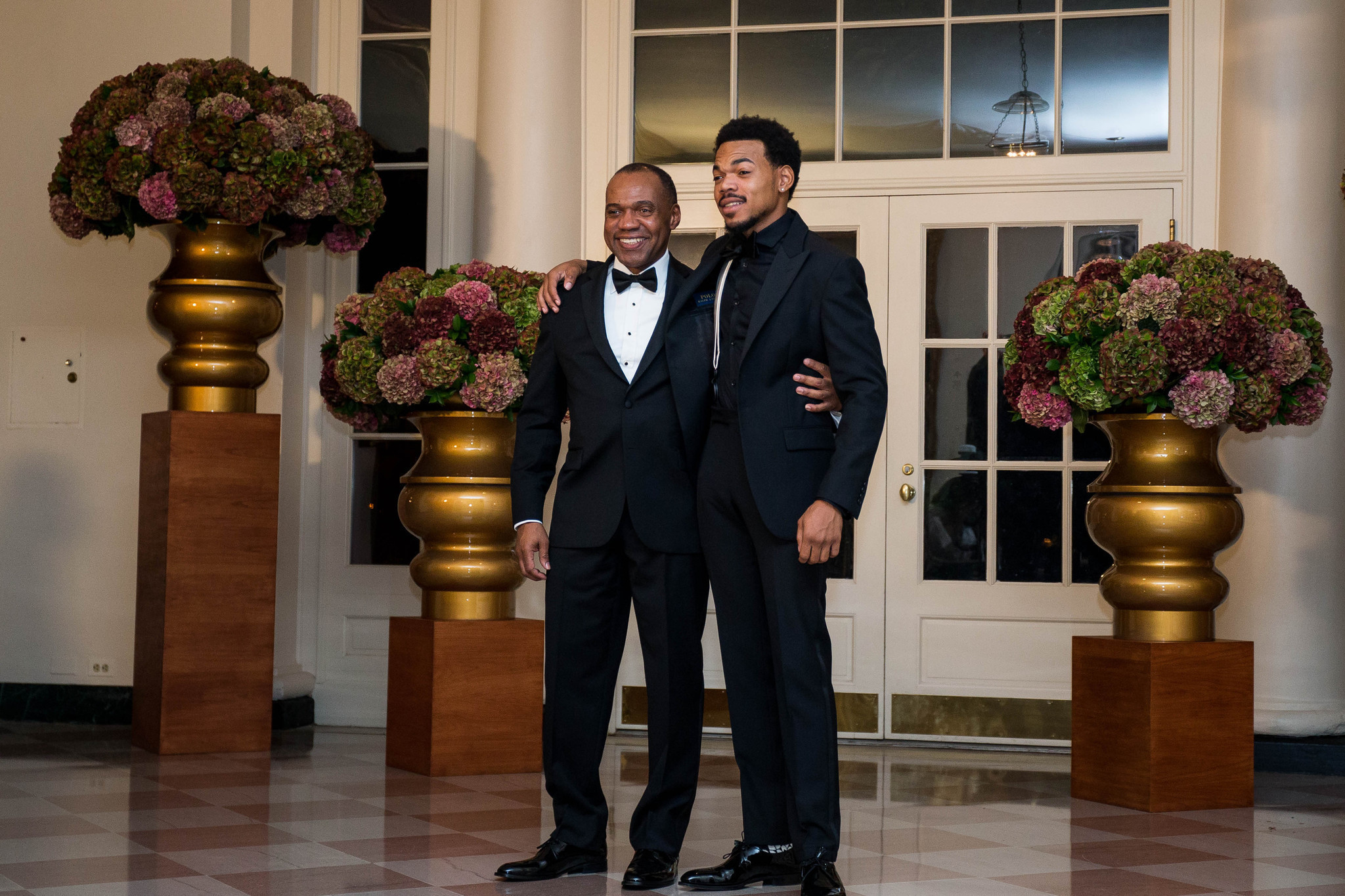 Chance the Rapper among Chicagoans at final Obama state dinner - Chicago Tribune