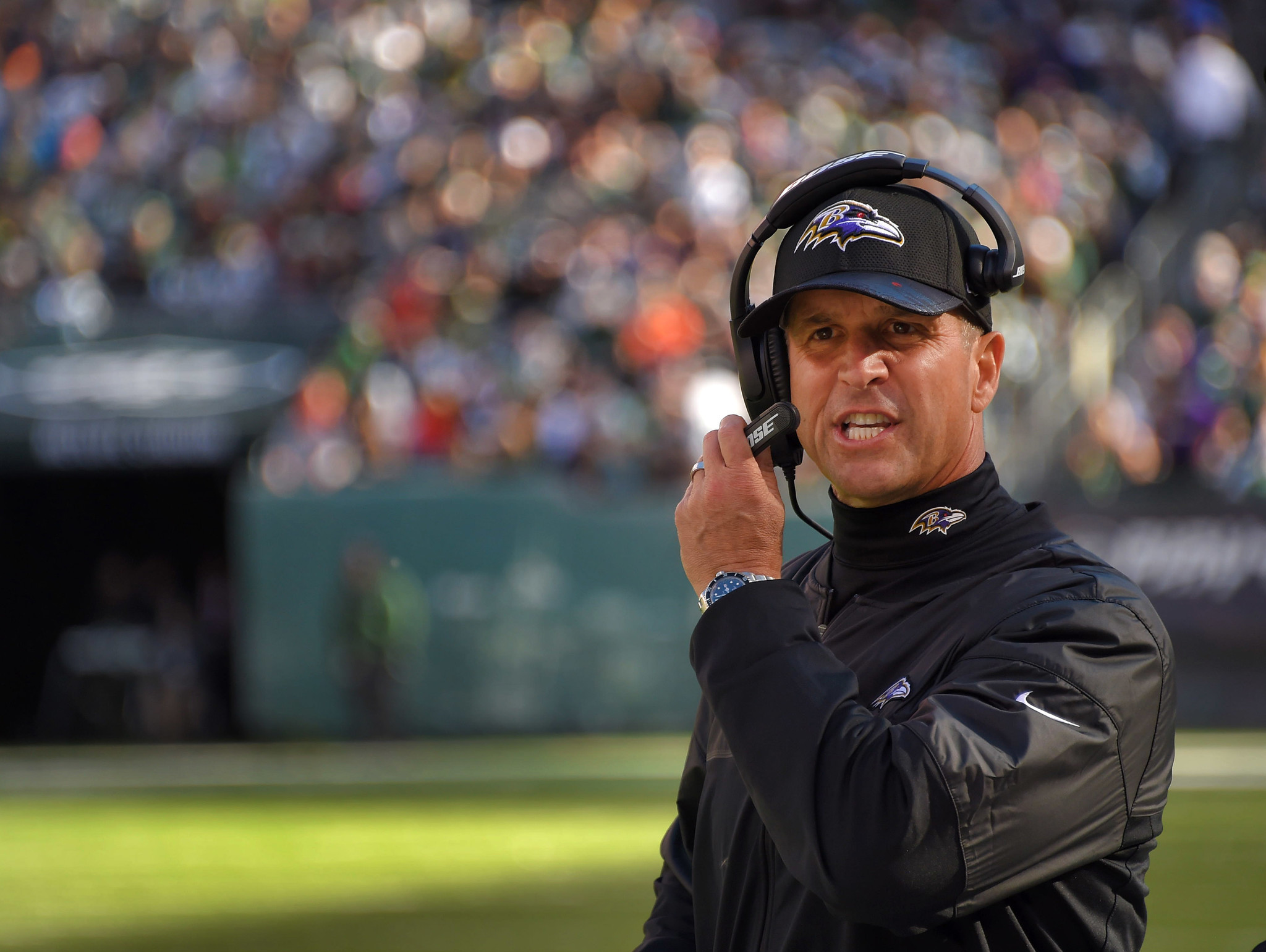 John Harbaugh holds long team meeting in hopes of getting Ravens back on track