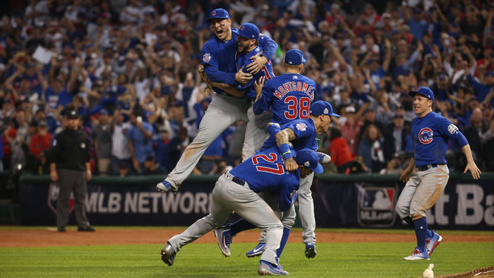 Chicago Cubs win the World Series