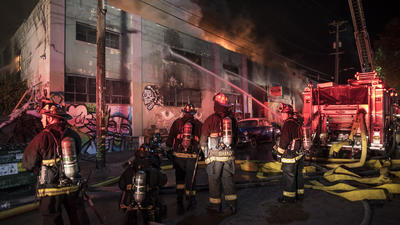 Deadly Oakland warehouse fire