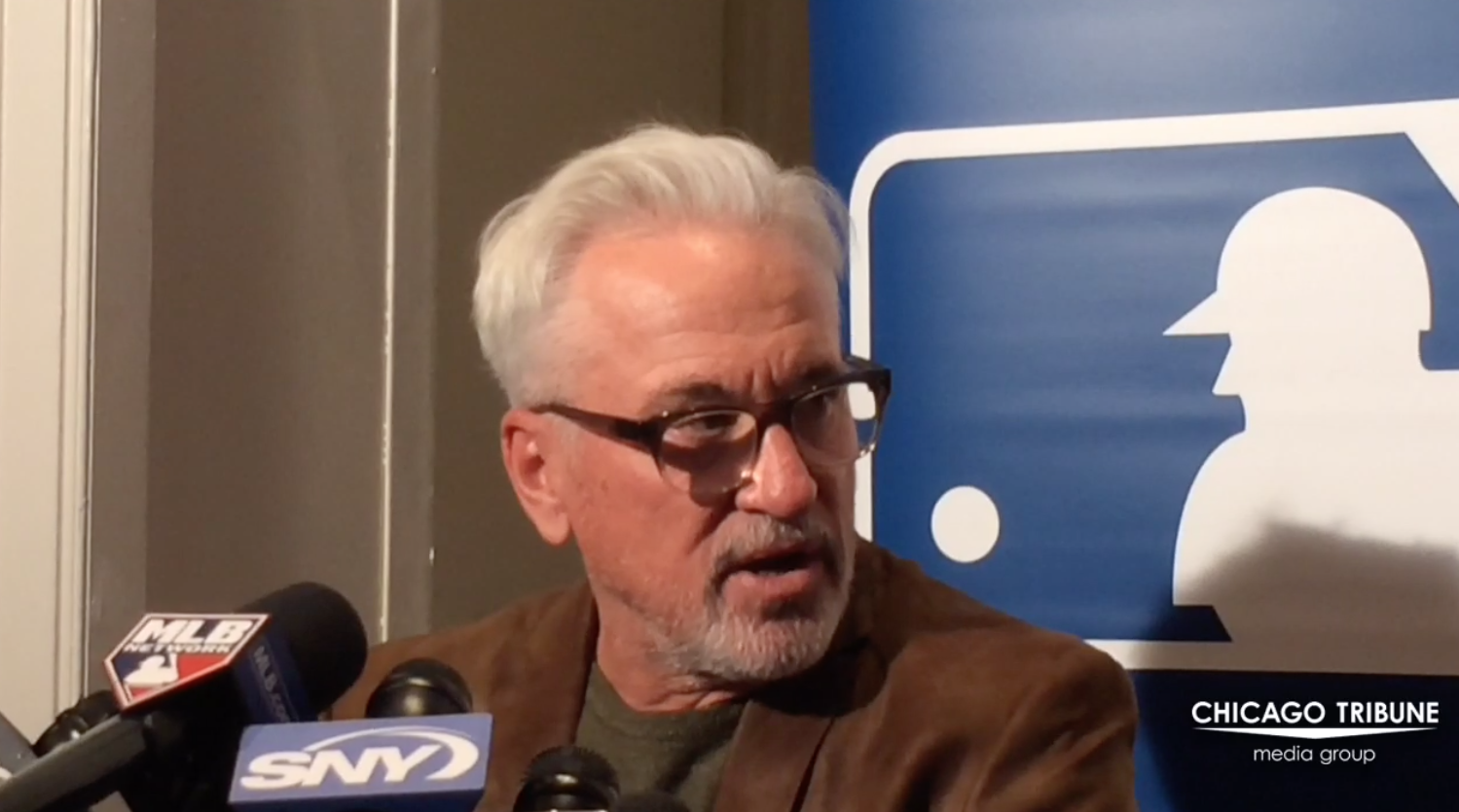 Cubs manager Joe Maddon on the team's closer situation