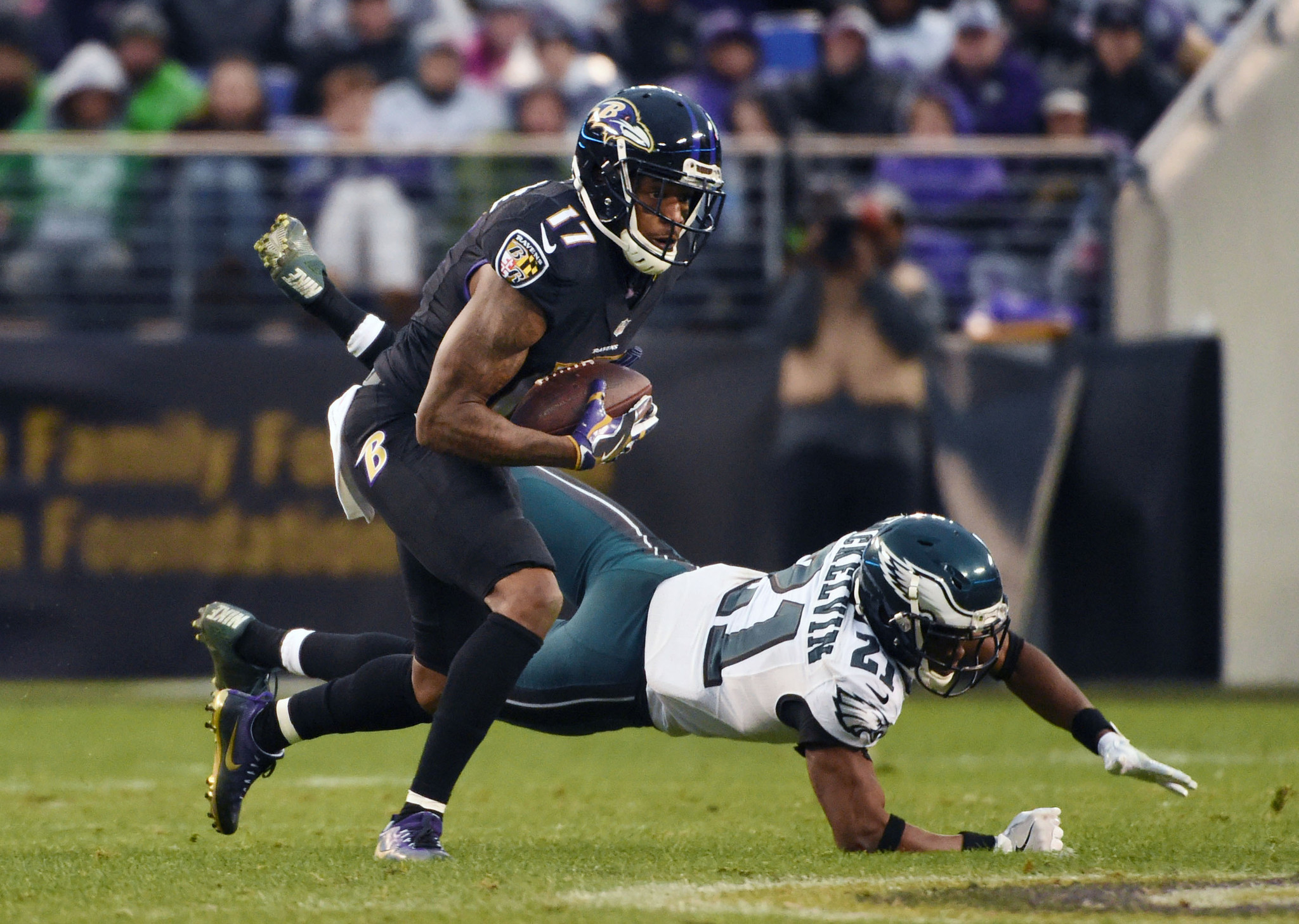Mike Wallace admits sideline display was a result of wanting the ball more - Capital ...
