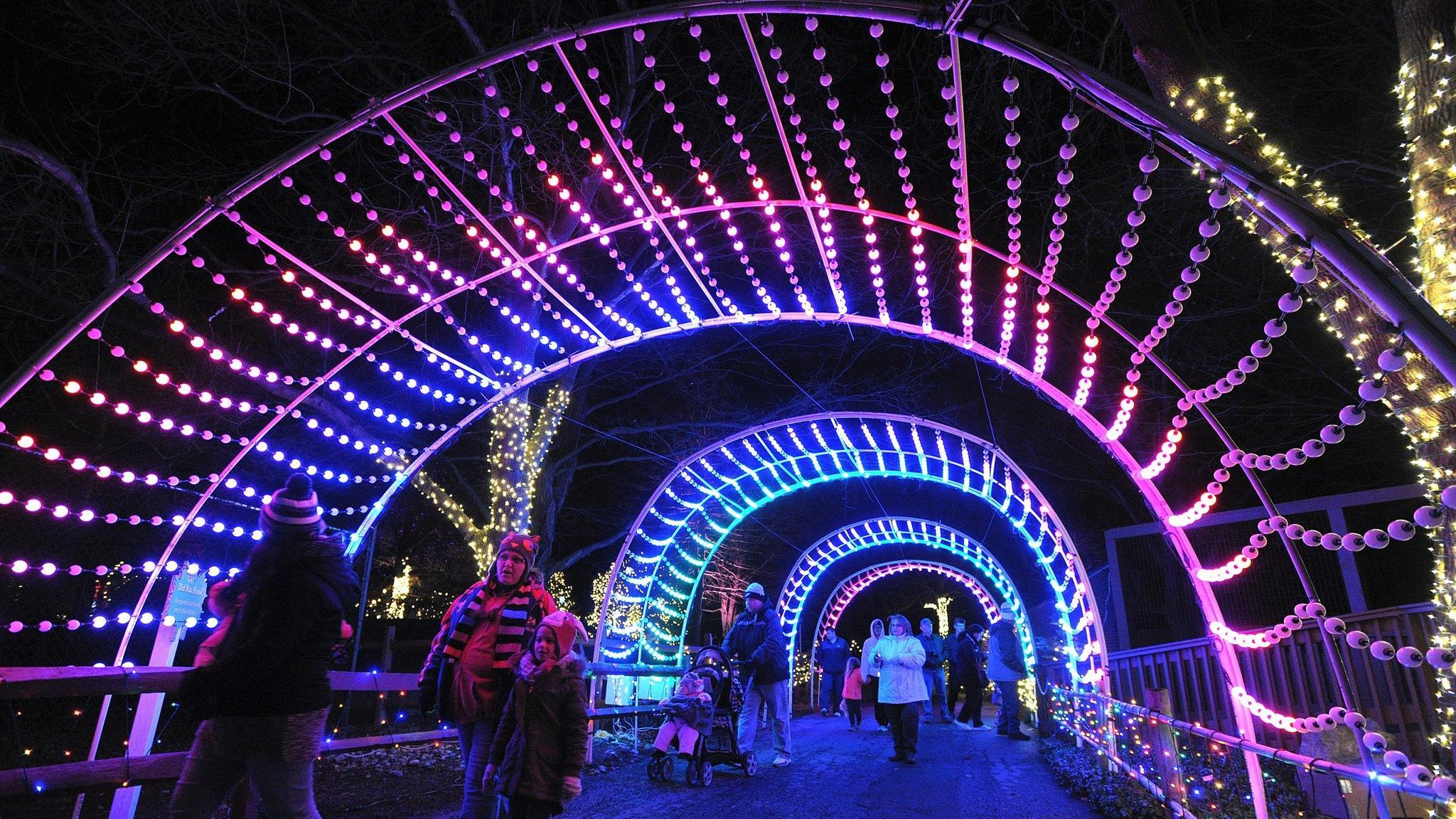 Last weekend to view Lehigh Valley Zoo&#39;s Winter Light Spectacular - The Morning Call