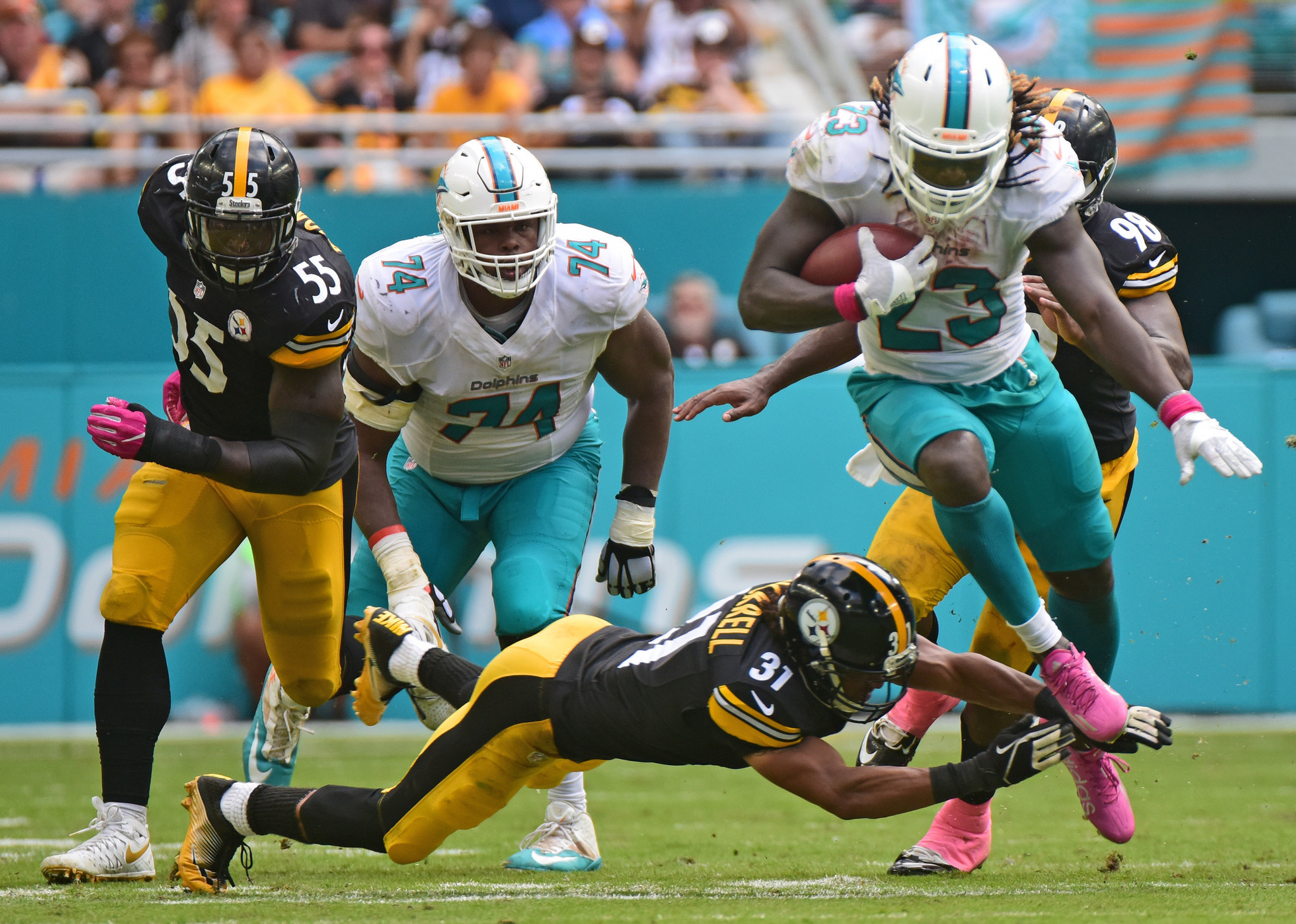 Healthy Steelers eager for rematch with Dolphins