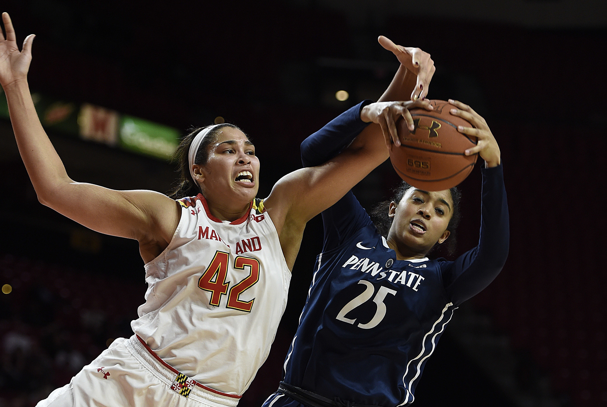 Brionna Jones (Aberdeen) ties Terps record with 42 points in narrow win over Penn State - Baltimore Sun