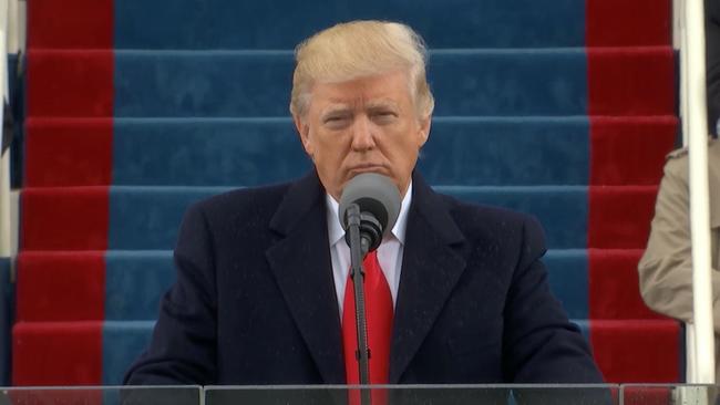Image result for trump inauguration speech