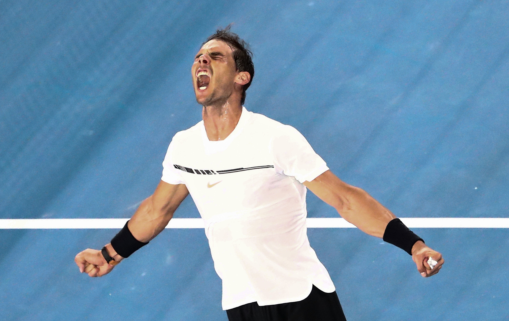 Rafael Nadal beats Gael Monfils, reaches 30th Grand Slam quarterfinal - Chicago Tribune