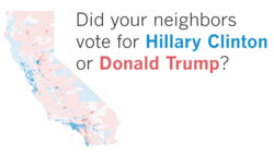 See how every neighborhood in California voted