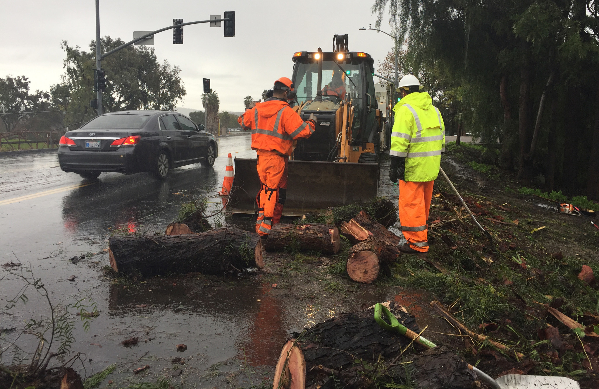 As powerful storms end, Gov. Brown declares state of emergency for San Diego County