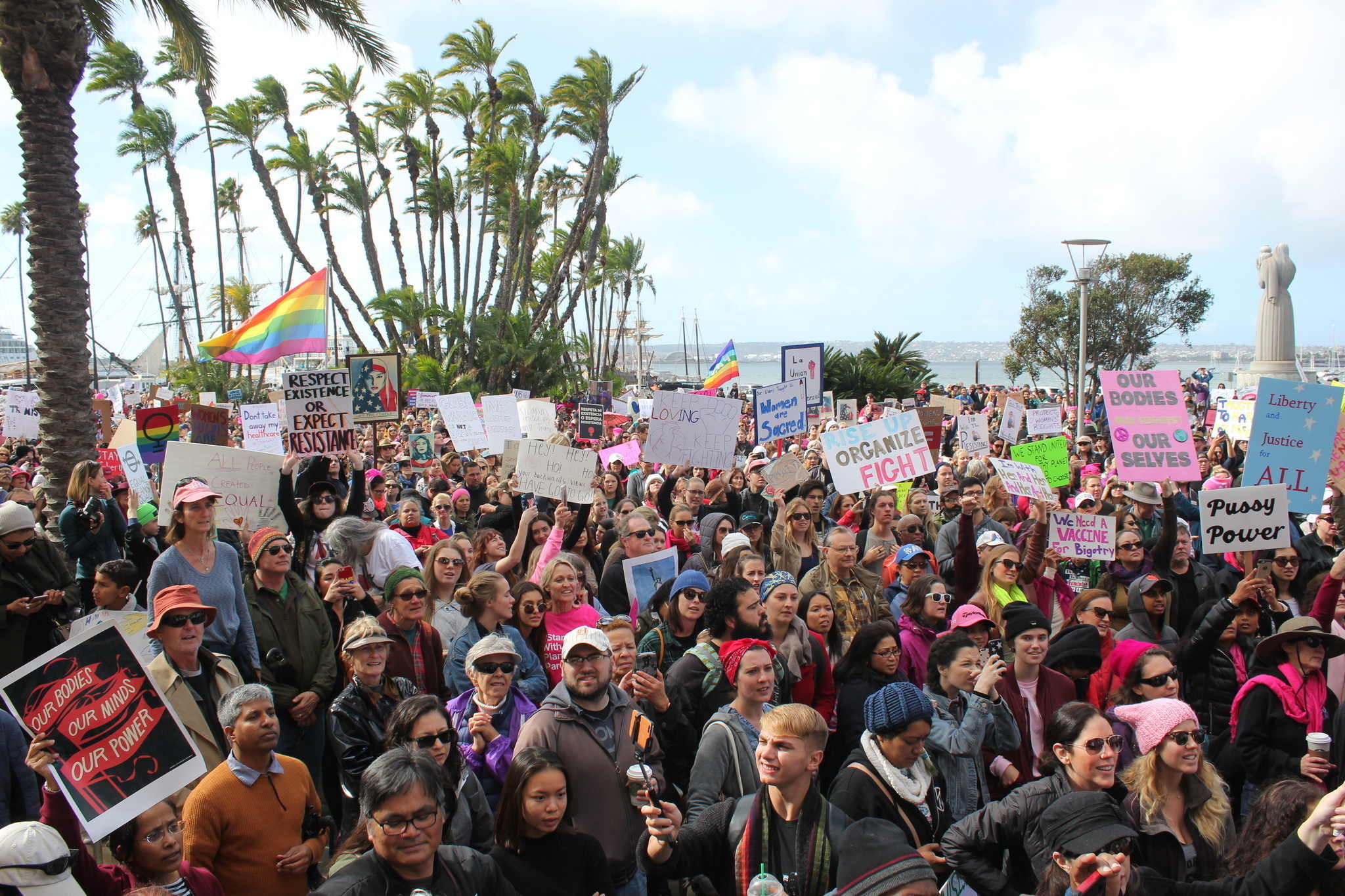 Photos: Tens of thousands turnout for Women’s March in San Diego - La Jolla Light