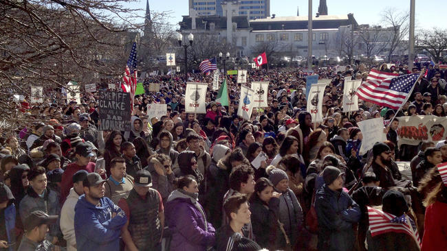 Milwaukee immigration protest