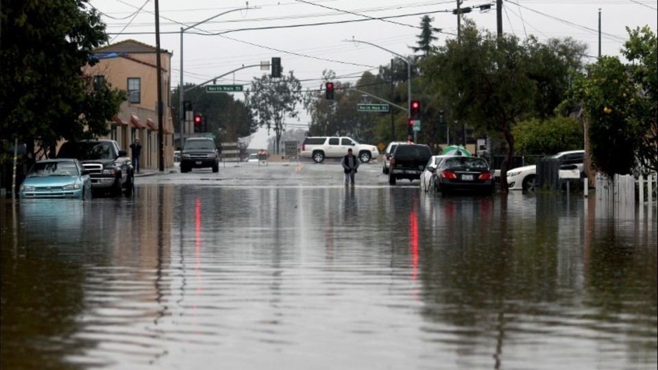 Storm brings record rainfall, gusts up to 199 mph and flooding to Northern California